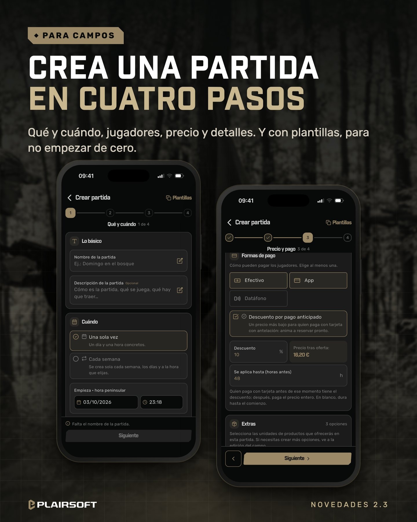 El nuevo editor de partidas por pasos de Plairsoft